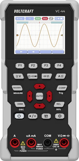 VOLTCRAFT VC-44 Kézi multiméter digitális CAT III 1000 V Kijelző (digitek): 20000