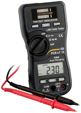 PCE Instruments Kézi multiméter digitális CAT III 600 V