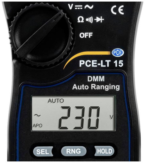 PCE Instruments Kézi multiméter digitális CAT III 600 V 2. kép