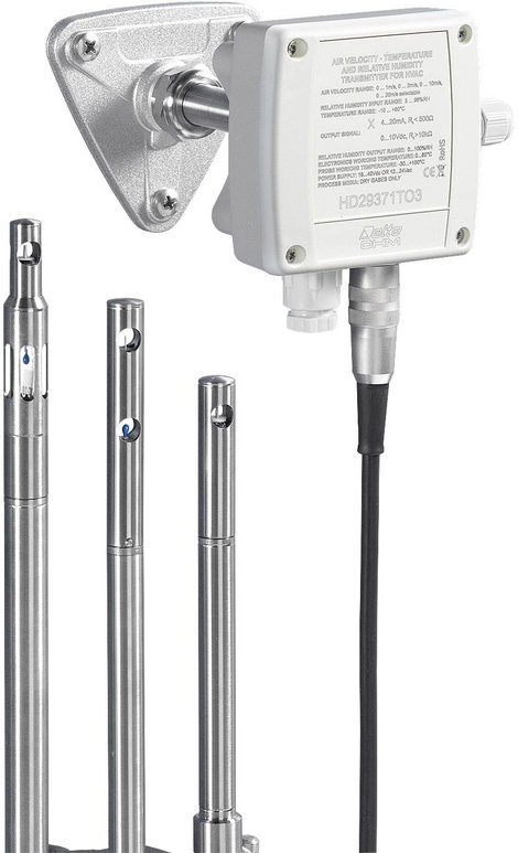 Delta Ohm HD 29V3 TC12 Anemométer 0.05 - 20 m/s 2. kép