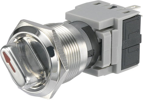 Forgókapcsoló, fém 250 V/AC 5 A 90 ° TRU COmPONENTS LAS1-BGQ-11X/21