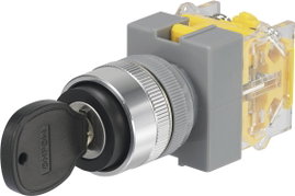 Kulcsos kapcsoló, Tru Components Y090-A-20Y/33