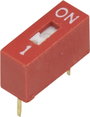 DIP kapcsoló DSR-01 1 pólusú Tru Components bélyegkép