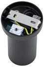 Deko Light 348252 Can Tilt rund, 1x 7,5 W GU10, Schwarz Mennyezetre építhető lámpa GU10 7.5 W Fekete 2. bélyegkép