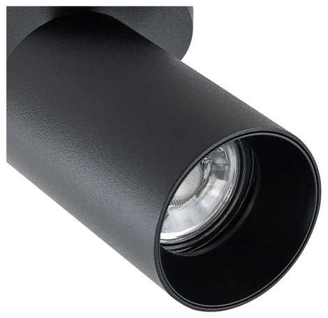 Deko Light 348252 Can Tilt rund, 1x 7,5 W GU10, Schwarz Mennyezetre építhető lámpa GU10 7.5 W Fekete 5. kép
