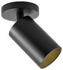 Deko Light 348252 Can Tilt rund, 1x 7,5 W GU10, Schwarz Mennyezetre építhető lámpa GU10 7.5 W Fekete 7. bélyegkép