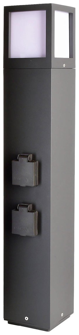 Deko Light 733064 Facado Socket Kültéri lámpatest E27 20 W Sötétszürke