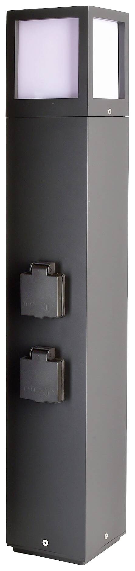 Deko Light 733064 Facado Socket Kültéri lámpatest E27 20 W Sötétszürke