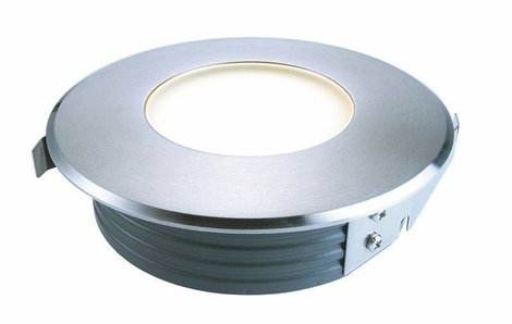 Deko Light Flat III WW 730336 Padlóba építhető lámpa Fixen beépített LED-es LED 1.30 W Ezüst