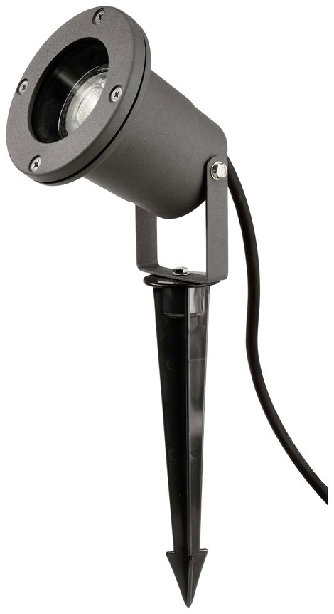 Deko Light 732161 Spiky Kerti fényszóró GU10 35 W Sötétszürke