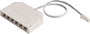 Deko Light MINI-AMP 6-fach VT (1x Stecker, 6x Buchse) 20cm, 12V/24V, max 3A, IP20 940065 6 részes el bélyegkép