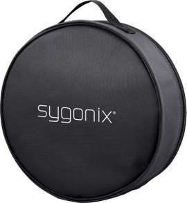 Sygonix SY-6797958 Áram Kábeltáska Fekete