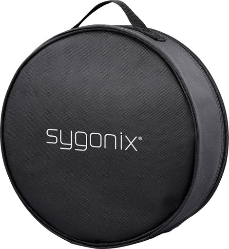 Sygonix SY-6797958 Áram Kábeltáska Fekete