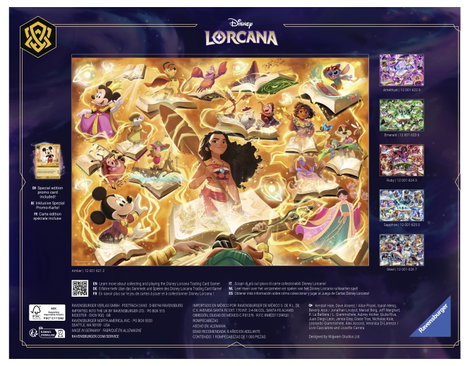 1000 darabos felnőtt kirakó - Disney Lorcana 12001621 1 db 3. kép