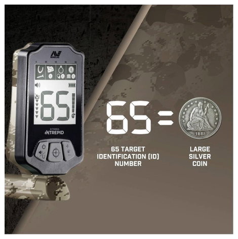 MineLab X-Terra Intrepid Tactical Fémkereső Digitális (LCD) 3708-0201 5. kép