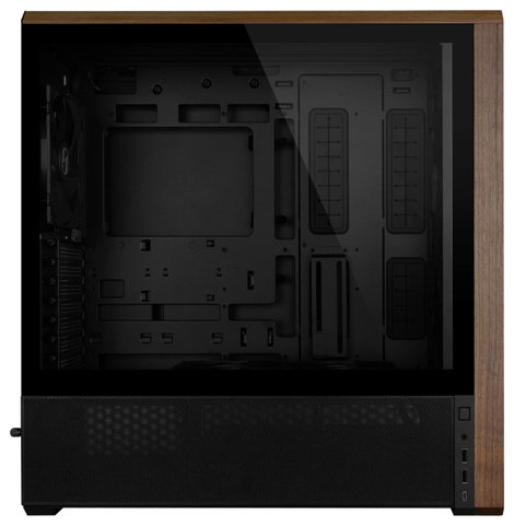 Lian Li Lancool 217 Ház, Gaming doboz, Számítógép ház Fekete 3. kép