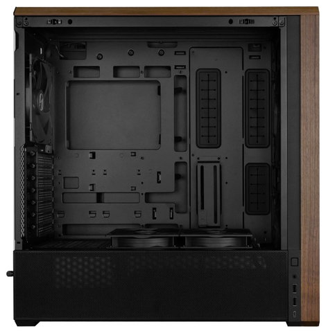 Lian Li Lancool 217 Ház, Gaming doboz, Számítógép ház Fekete 4. kép