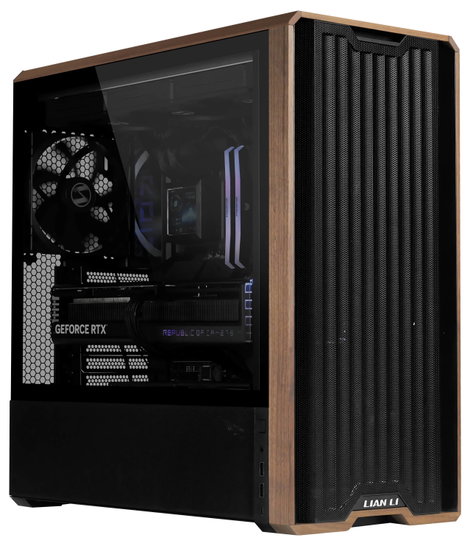 Lian Li Lancool 217 Ház, Gaming doboz, Számítógép ház Fekete 7. kép