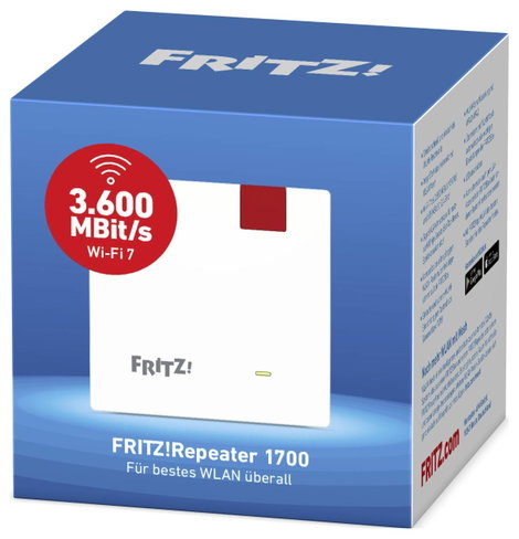 AVM WiFi 7 hatótávnövelő FRITZ!Repeater 1700 20003116 3. kép