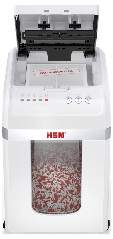 HSM Aktenvernichter HSM shredstar Autofeed X200 - 4 x 12 mm Iratmegsemmisítő 10 lap 4 x 12 mm P-4 30 5. kép