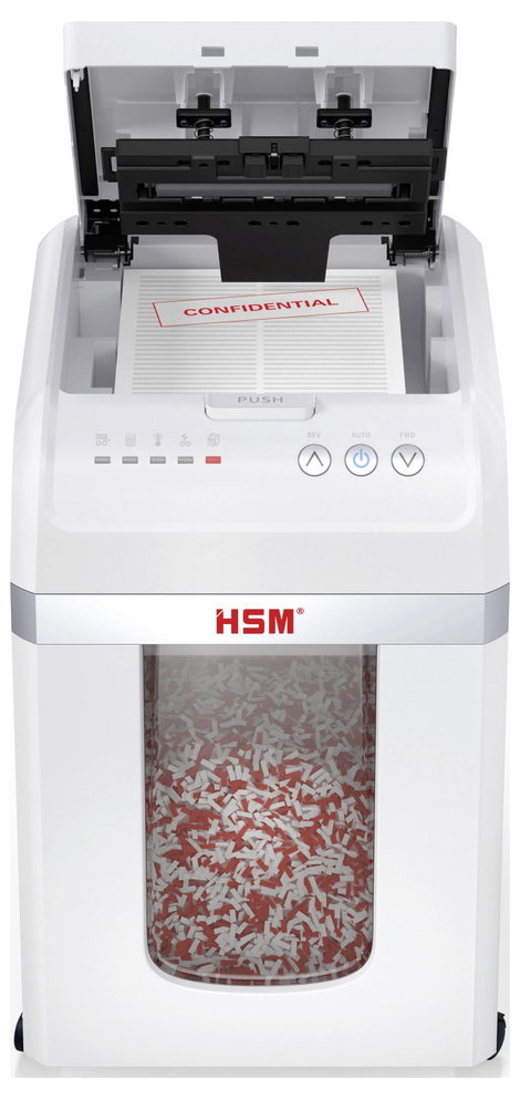 HSM Aktenvernichter HSM shredstar Autofeed X300 - 4 x 12 mm Iratmegsemmisítő 12 lap 4 x 12 mm P-4 30 5. kép