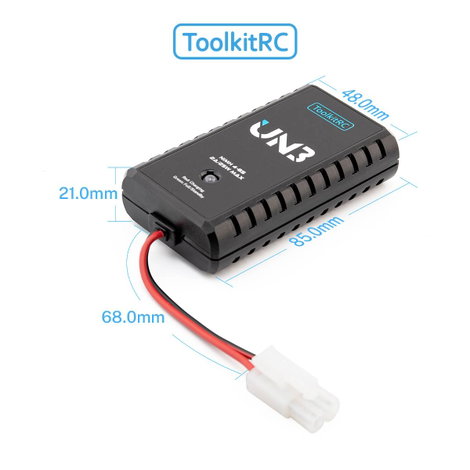 Toolkit RC ToolkitRC UN3 NiMH 4-8 Zellen 2A USB-s töltő NiMH, NiCd 5. kép