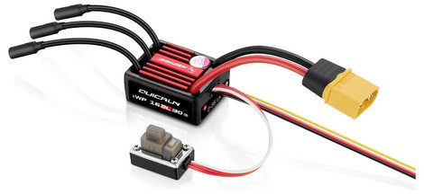 Hobbywing QuicRun WP16BL30 G2 Brushless Regler Modellautó brushless menetszabályozó 2. kép