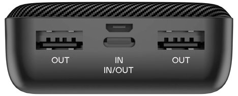RealPower REALPOWER PB-20000 SE Powerbank 20.000 mAh Fekete 2. kép