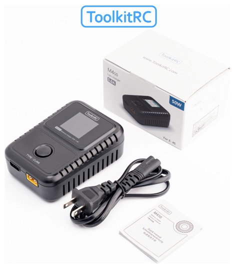 Toolkit RC M450 Modell töltő LiPolimer, LiHV, LiFe 5. kép