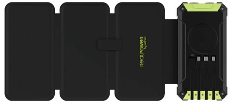 RealPower REALPOWER PB-20000 Solar Powerbank 20.000 mAh Zöld 2. kép