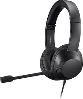 Adesso Xtream P7 AI Copilot Headset On Ear headset Vezetékes Stereo Fekete-melírozott Headset Számít