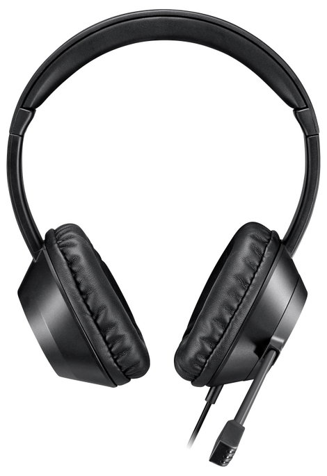 Adesso Xtream P7 AI Copilot Headset On Ear headset Vezetékes Stereo Fekete-melírozott Headset Számít 2. kép
