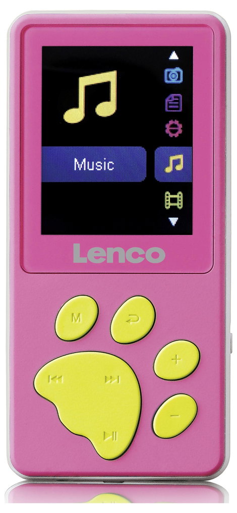 Lenco Xemio-560PK Hordozható CD lejátszó Rózsaszín 4. kép