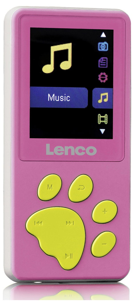 Lenco Xemio-560PK Hordozható CD lejátszó Rózsaszín 5. kép