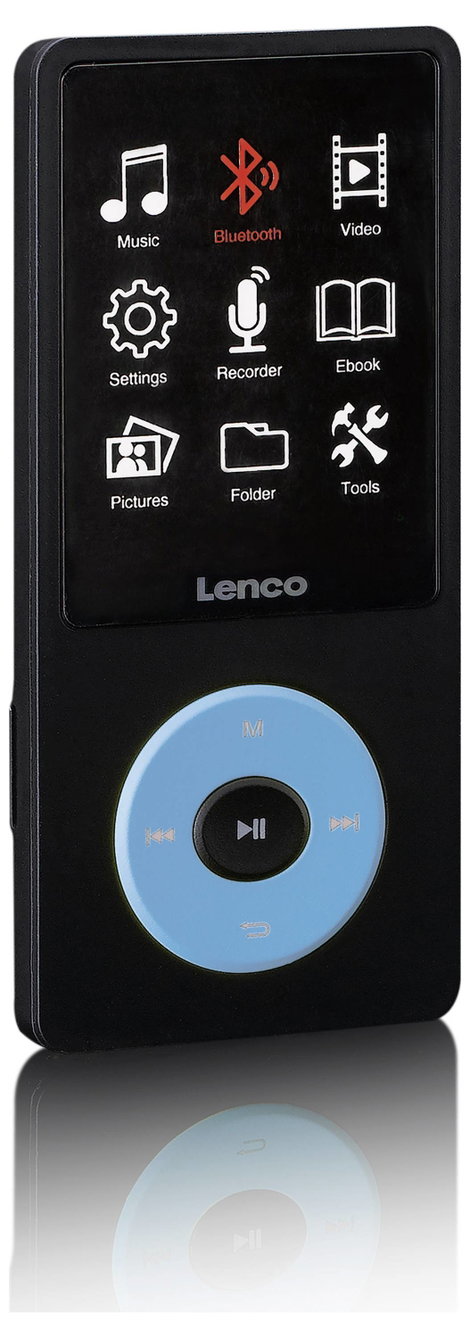 Lenco Xemio-860BU Hordozható CD lejátszó Kék 2. kép