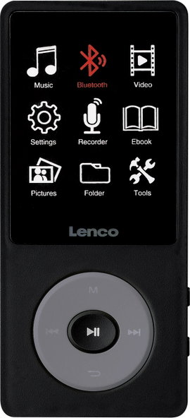 Lenco Xemio-860BK Hordozható CD lejátszó Fekete