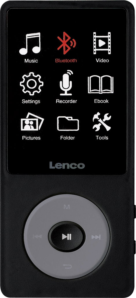 Lenco Xemio-860BK Hordozható CD lejátszó Fekete