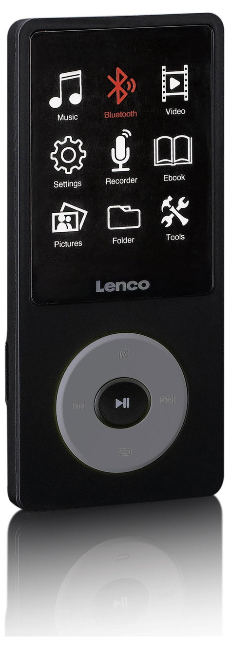 Lenco Xemio-860BK Hordozható CD lejátszó Fekete 2. kép