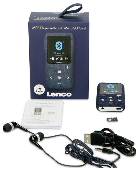Lenco Xemio-861BU Hordozható CD lejátszó Kék 7. kép