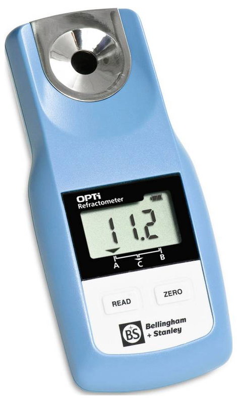 WTW OPTi-M digitales Handrefraktometer Digitális kézi refraktométer OPTi, mérési tartomány 0-95 Brix 2. kép