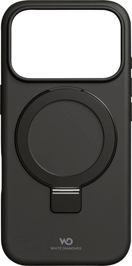 White Diamonds Mag Urban Stand Case Cover Apple iPhone 17 Pro Fekete MagSafe kompatibilis 00019405