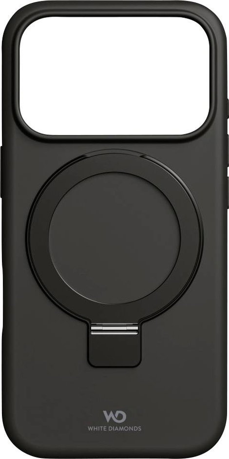 White Diamonds Mag Urban Stand Case Cover Apple iPhone 17 Pro Fekete MagSafe kompatibilis 00019405