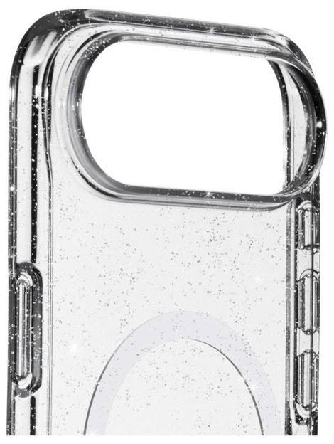 White Diamonds Mag Glitter Cover Apple iPhone Air Átlátszó MagSafe kompatibilis 00019083 4. kép