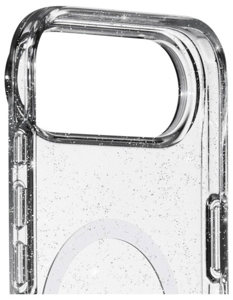 White Diamonds Mag Glitter Cover Apple iPhone Air Átlátszó MagSafe kompatibilis 00019083 5. kép
