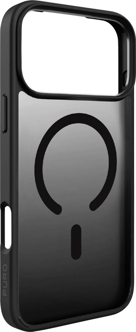 Puro Cover Apple iPhone 17 Pro Max Fekete (átlátszó) PUIPC17P69GRADBLK