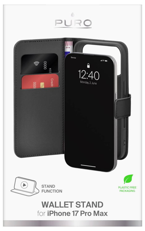 Puro Case Apple iPhone 17 Pro Max PUIPC17P69BOOKC8BLK 2. kép