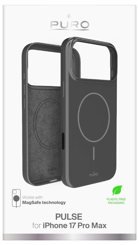 Puro Cover Apple iPhone 17 Pro Max Szürke PUIPC17P69PULSEDKGR 2. kép
