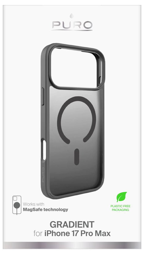Puro Cover Apple iPhone 17 Pro Max Fehér (átlátszó) PUIPC17P69GRADDKGR 2. kép