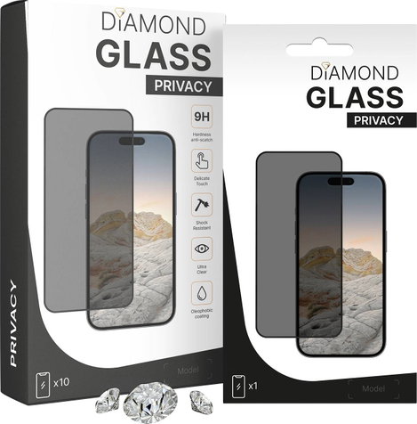PT LINE Diamond Glass Anti-Static Kijelzővédő üveg Apple iPhone Air 1 db 237098