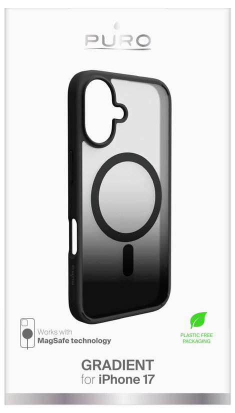 Puro Cover Apple iPhone 17 PUIPC1763GRADBLK 2. kép